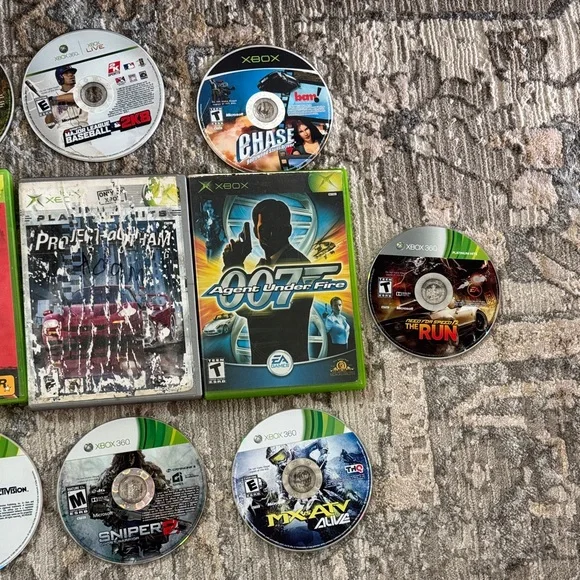 16 X box Video Game Collection with controller - Picture 4 of 5